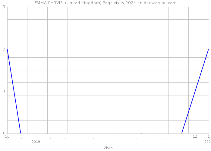 EMMA PARVIZI (United Kingdom) Page visits 2024 