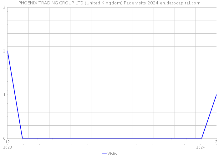 PHOENIX TRADING GROUP LTD (United Kingdom) Page visits 2024 