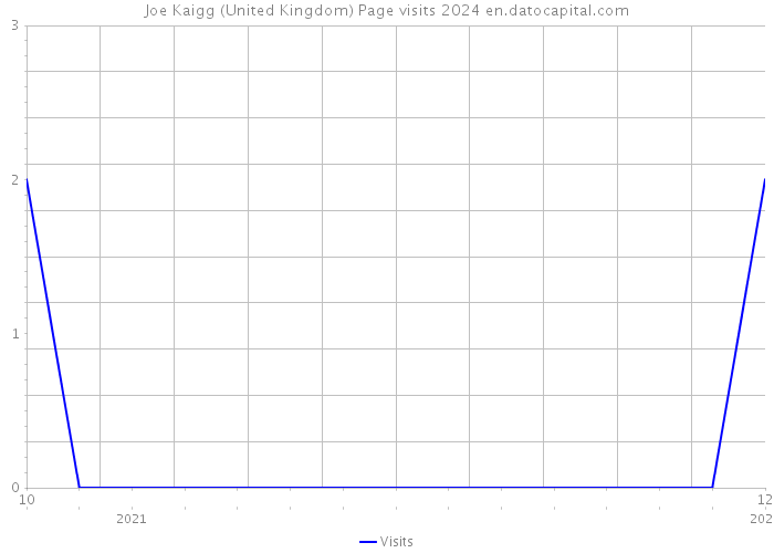 Joe Kaigg (United Kingdom) Page visits 2024 
