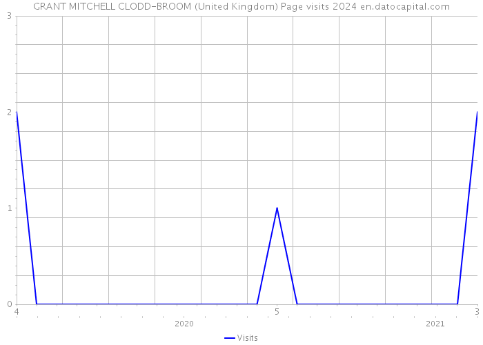 GRANT MITCHELL CLODD-BROOM (United Kingdom) Page visits 2024 
