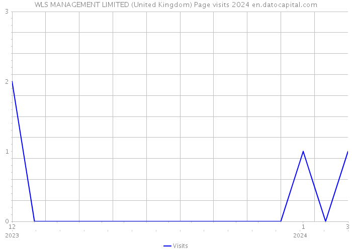 WLS MANAGEMENT LIMITED (United Kingdom) Page visits 2024 