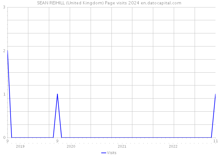 SEAN REIHILL (United Kingdom) Page visits 2024 