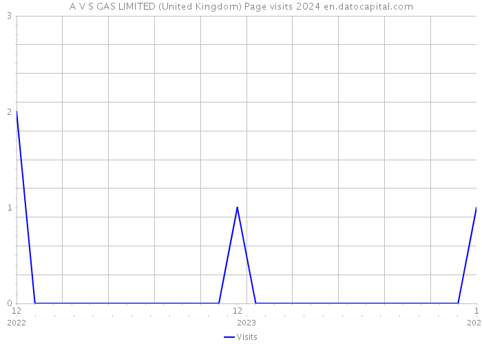 A V S GAS LIMITED (United Kingdom) Page visits 2024 