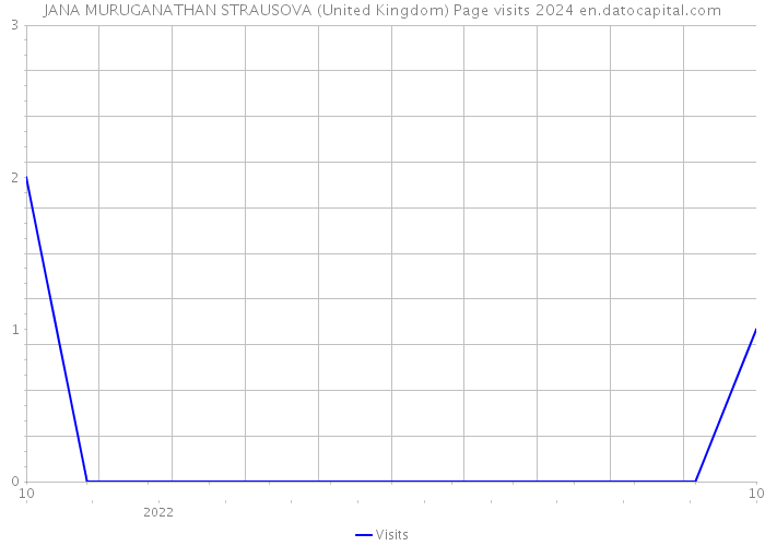 JANA MURUGANATHAN STRAUSOVA (United Kingdom) Page visits 2024 