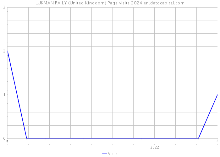 LUKMAN FAILY (United Kingdom) Page visits 2024 
