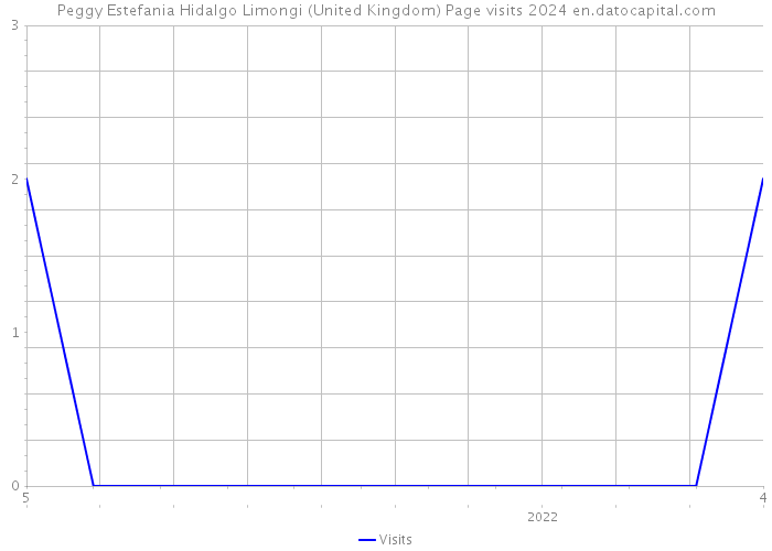 Peggy Estefania Hidalgo Limongi (United Kingdom) Page visits 2024 