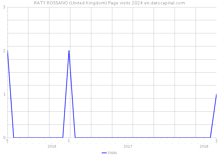 RATY ROSSANO (United Kingdom) Page visits 2024 