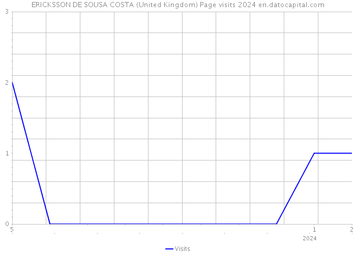 ERICKSSON DE SOUSA COSTA (United Kingdom) Page visits 2024 