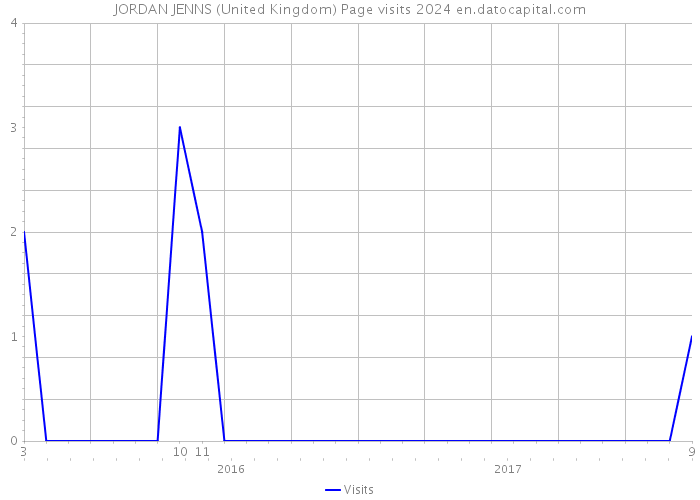 JORDAN JENNS (United Kingdom) Page visits 2024 