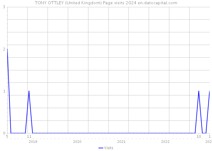 TONY OTTLEY (United Kingdom) Page visits 2024 