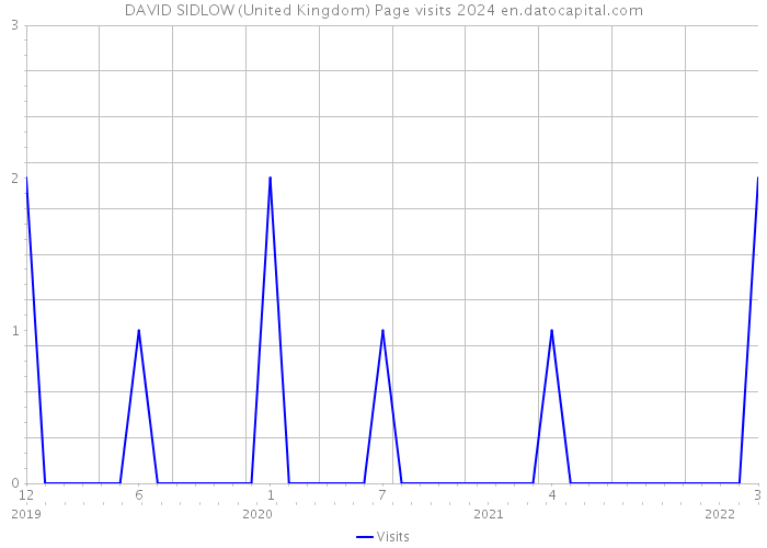 DAVID SIDLOW (United Kingdom) Page visits 2024 