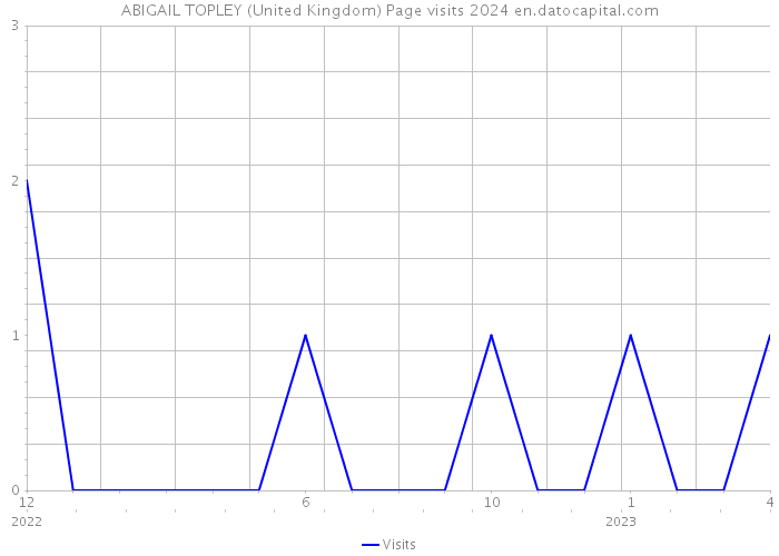 ABIGAIL TOPLEY (United Kingdom) Page visits 2024 