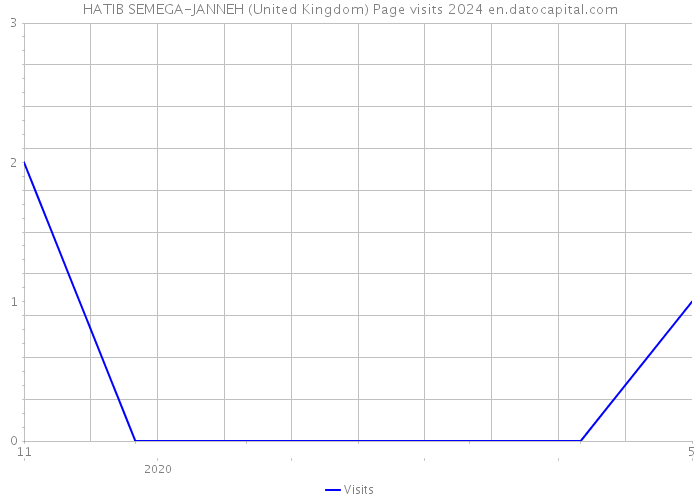 HATIB SEMEGA-JANNEH (United Kingdom) Page visits 2024 