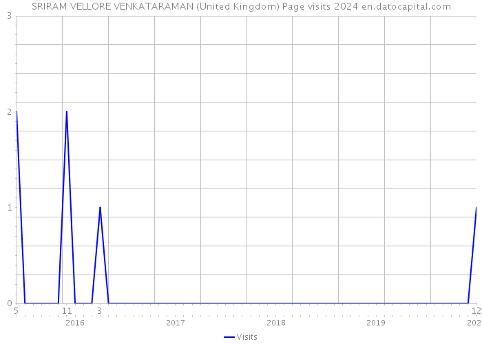 SRIRAM VELLORE VENKATARAMAN (United Kingdom) Page visits 2024 
