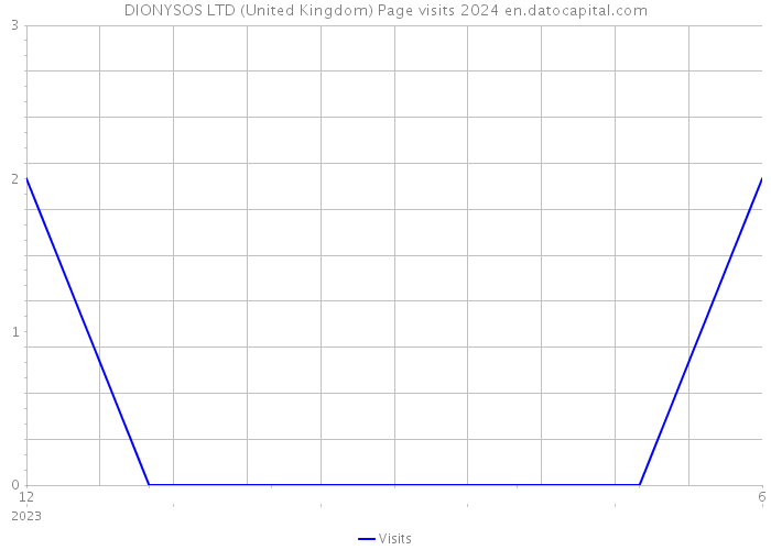 DIONYSOS LTD (United Kingdom) Page visits 2024 