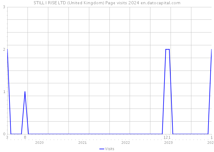 STILL I RISE LTD (United Kingdom) Page visits 2024 