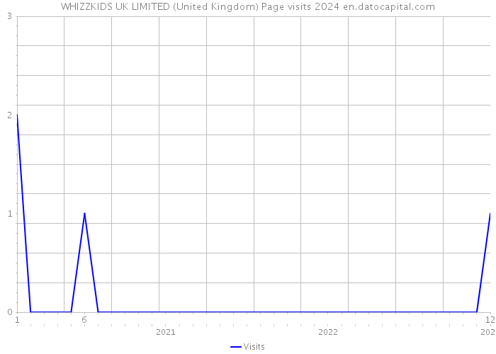 WHIZZKIDS UK LIMITED (United Kingdom) Page visits 2024 