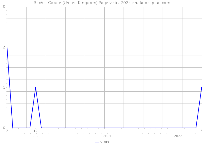 Rachel Coode (United Kingdom) Page visits 2024 