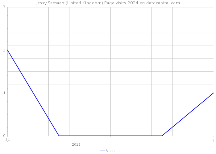 Jessy Samaan (United Kingdom) Page visits 2024 