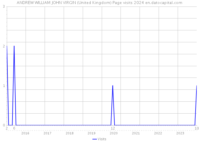 ANDREW WILLIAM JOHN VIRGIN (United Kingdom) Page visits 2024 