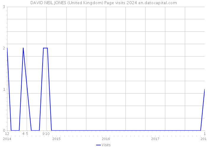 DAVID NEIL JONES (United Kingdom) Page visits 2024 