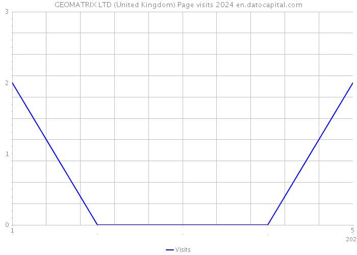 GEOMATRIX LTD (United Kingdom) Page visits 2024 