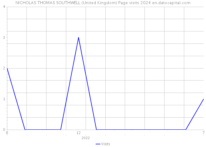NICHOLAS THOMAS SOUTHWELL (United Kingdom) Page visits 2024 