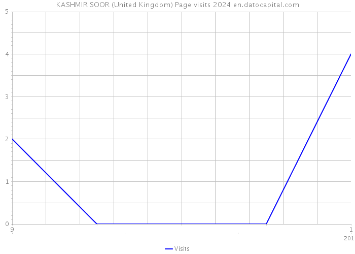 KASHMIR SOOR (United Kingdom) Page visits 2024 