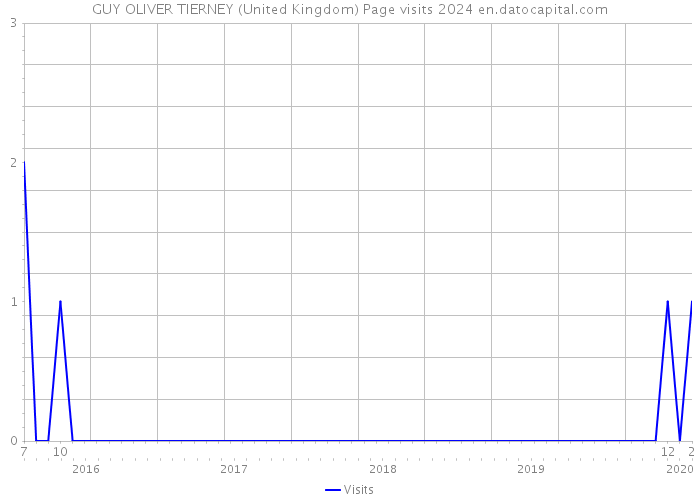GUY OLIVER TIERNEY (United Kingdom) Page visits 2024 
