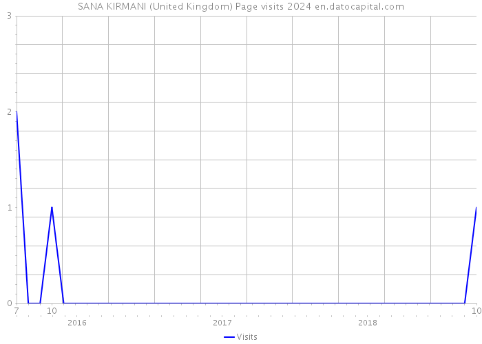 SANA KIRMANI (United Kingdom) Page visits 2024 