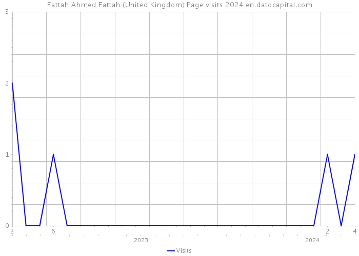 Fattah Ahmed Fattah (United Kingdom) Page visits 2024 