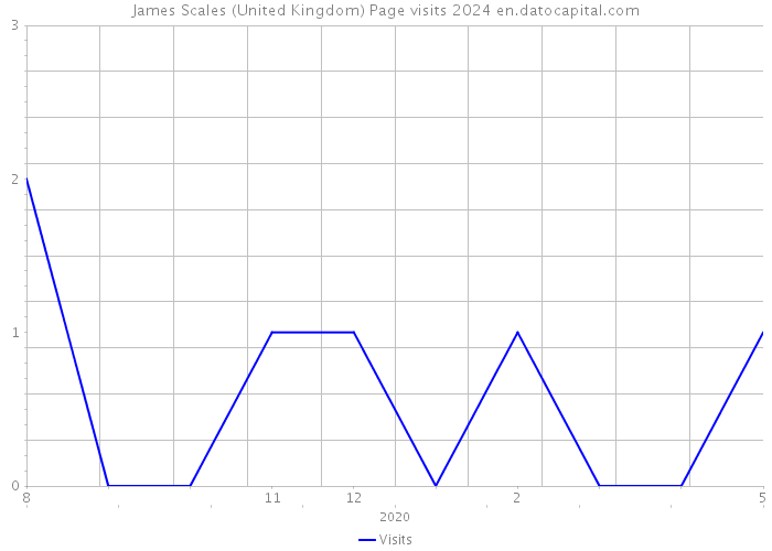 James Scales (United Kingdom) Page visits 2024 