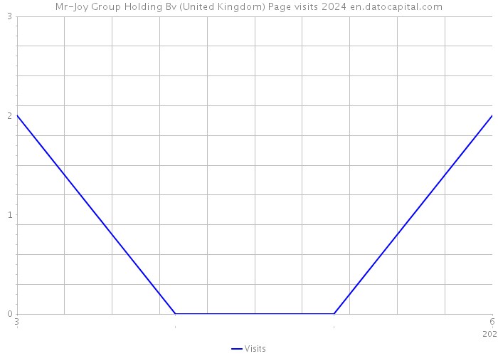 Mr-Joy Group Holding Bv (United Kingdom) Page visits 2024 