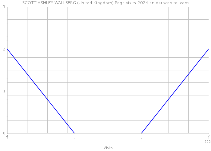 SCOTT ASHLEY WALLBERG (United Kingdom) Page visits 2024 