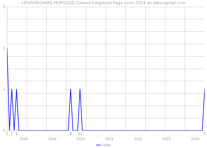 KEVIN MICHAEL HOPGOOD (United Kingdom) Page visits 2024 