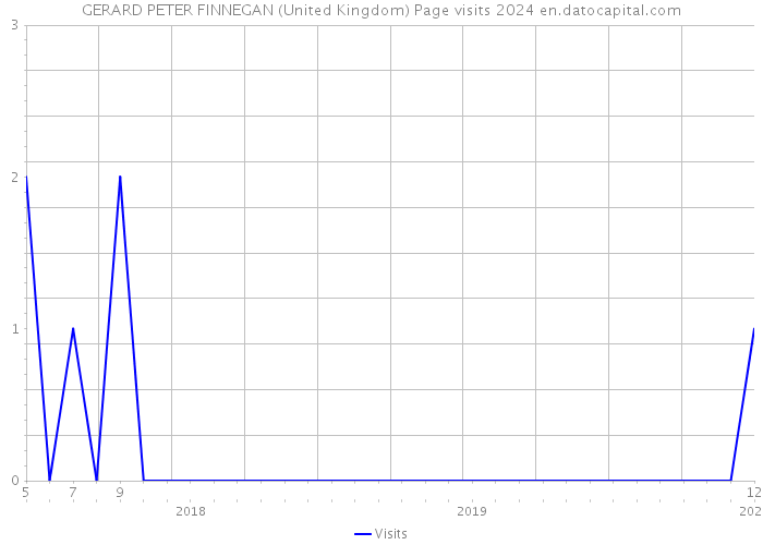 GERARD PETER FINNEGAN (United Kingdom) Page visits 2024 