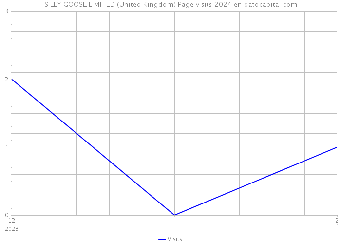 SILLY GOOSE LIMITED (United Kingdom) Page visits 2024 