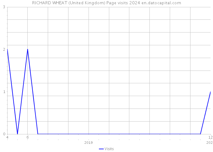RICHARD WHEAT (United Kingdom) Page visits 2024 