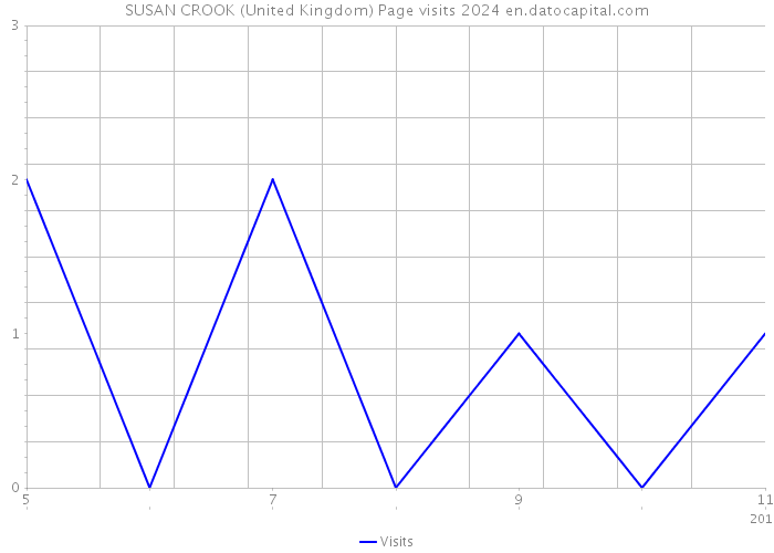 SUSAN CROOK (United Kingdom) Page visits 2024 