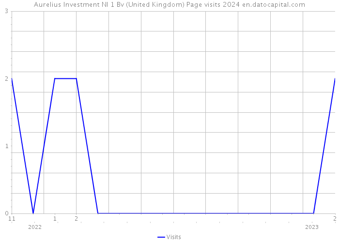 Aurelius Investment Nl 1 Bv (United Kingdom) Page visits 2024 