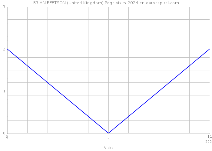 BRIAN BEETSON (United Kingdom) Page visits 2024 