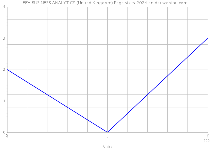 FEH BUSINESS ANALYTICS (United Kingdom) Page visits 2024 