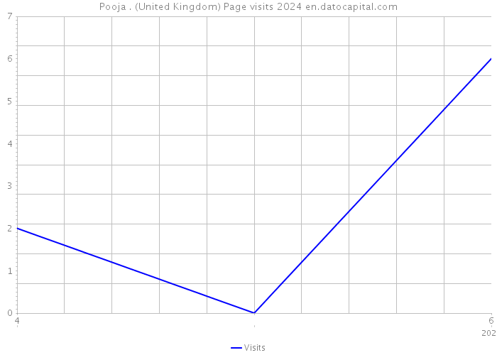 Pooja . (United Kingdom) Page visits 2024 