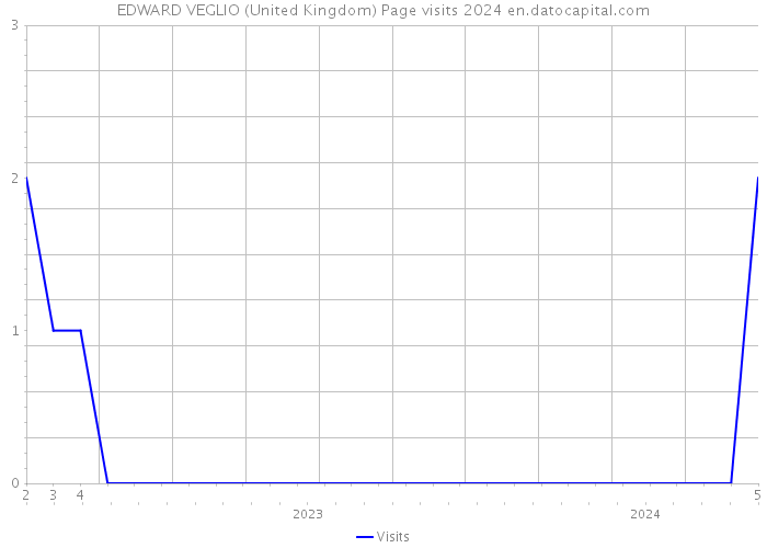 EDWARD VEGLIO (United Kingdom) Page visits 2024 