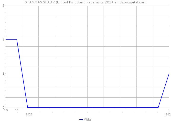 SHAMMAS SHABIR (United Kingdom) Page visits 2024 