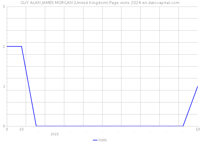 GUY ALAN JAMES MORGAN (United Kingdom) Page visits 2024 