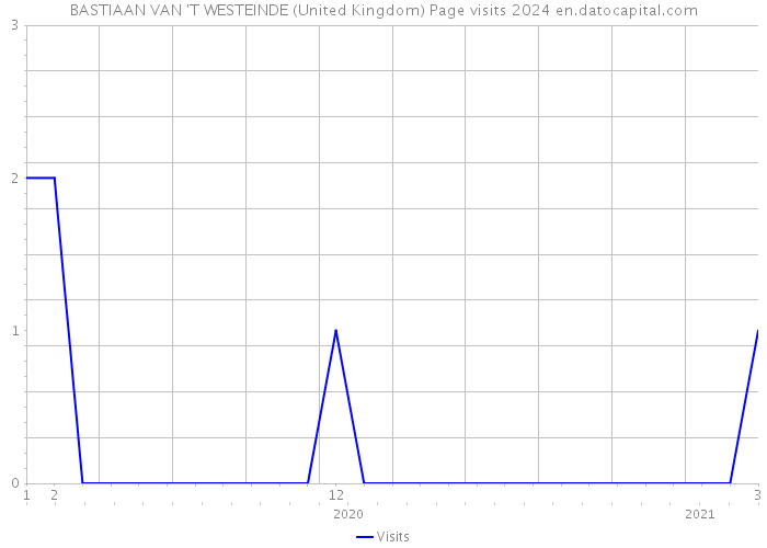 BASTIAAN VAN 'T WESTEINDE (United Kingdom) Page visits 2024 