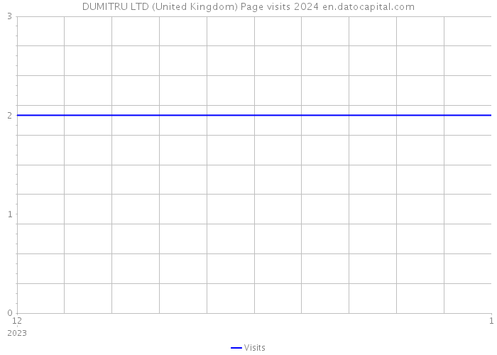 DUMITRU LTD (United Kingdom) Page visits 2024 