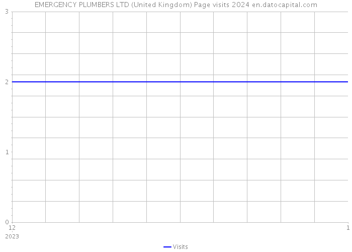 EMERGENCY PLUMBERS LTD (United Kingdom) Page visits 2024 