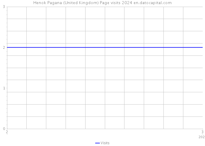 Henok Pagana (United Kingdom) Page visits 2024 